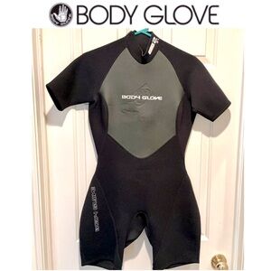BODY GLOVE PRO 2 WOMENS 2.1mm SPRING WETSUIT SHORTY WETSUIT SIZE 11/12